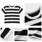 Classic Striped Cotton Short-Sleeve T-Shirt