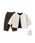 Minimalist Jacket & Denim Boy's Set