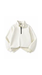 Minimalist Quarter-Zip  Boy's shirt