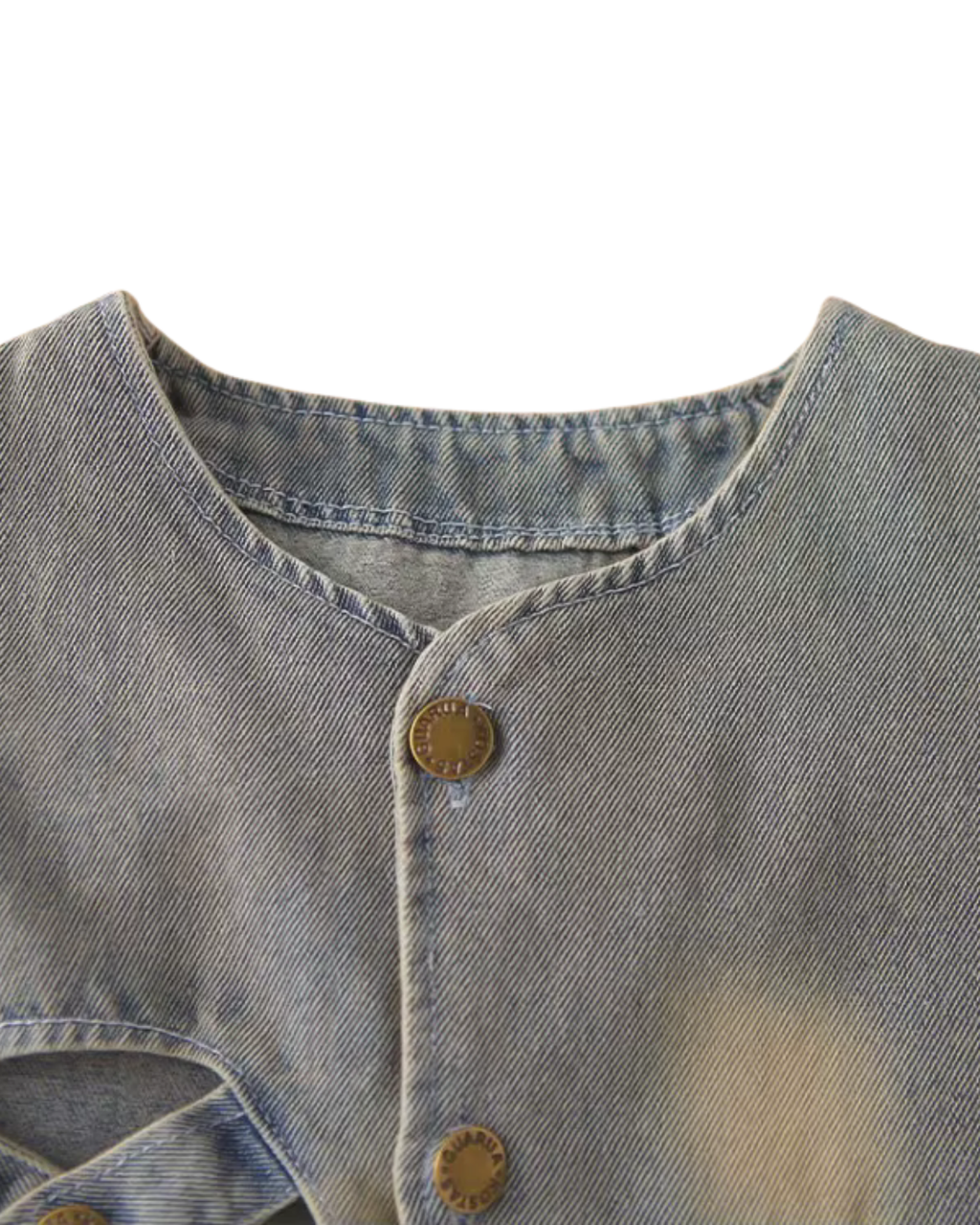 Denim Vest, Shirt & Jeans Three-Piece  Boy's Set