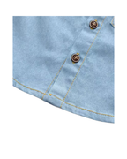 Classic Denim Shirt & Shorts Boy's Set