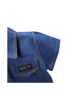 Classic Denim Shirt & Shorts Boy's Set