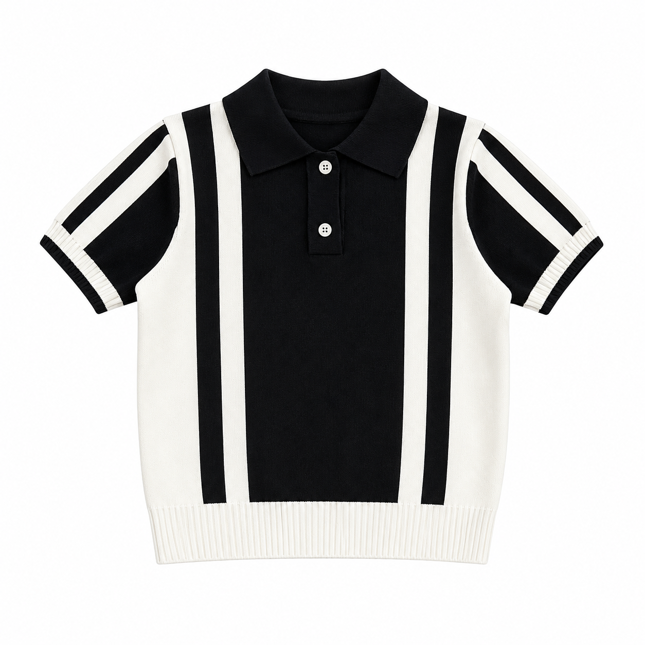 Knit Polo & Casual Pants Boy's Set