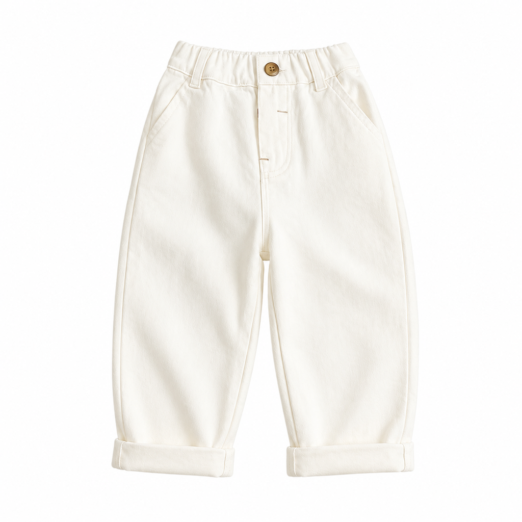 Knit Polo & Casual Pants Boy's Set