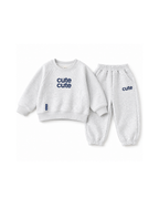 “Cute Cute” Sweatshirt & Jogger Girl's Set