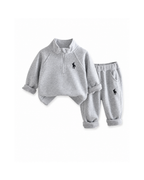 Polo Fleece-Lined Quarter-Zip Boy's Set