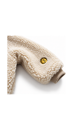 Smiley Teddy Fleece Bomber boy's Jacket