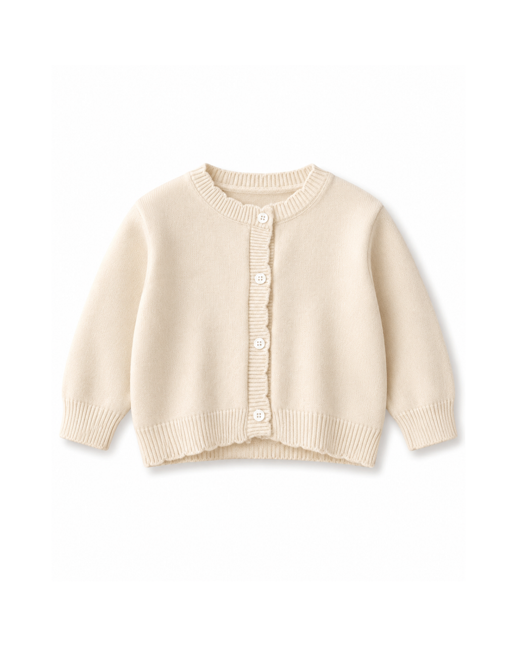 Floral Dress & Knitted Cardigan Girl's Set