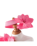 One-Shoulder Ruffle Flower & Headband Dress