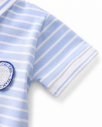Striped Polo Shirt & Shorts Boy's Set