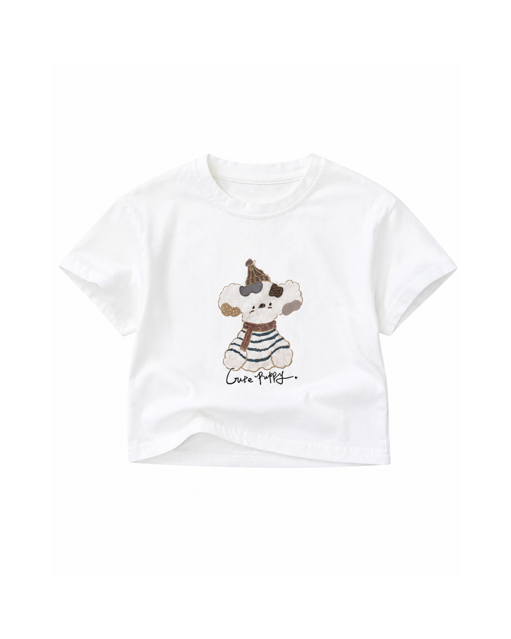 Kids Cute Puppy Graphic Boys T-Shirt