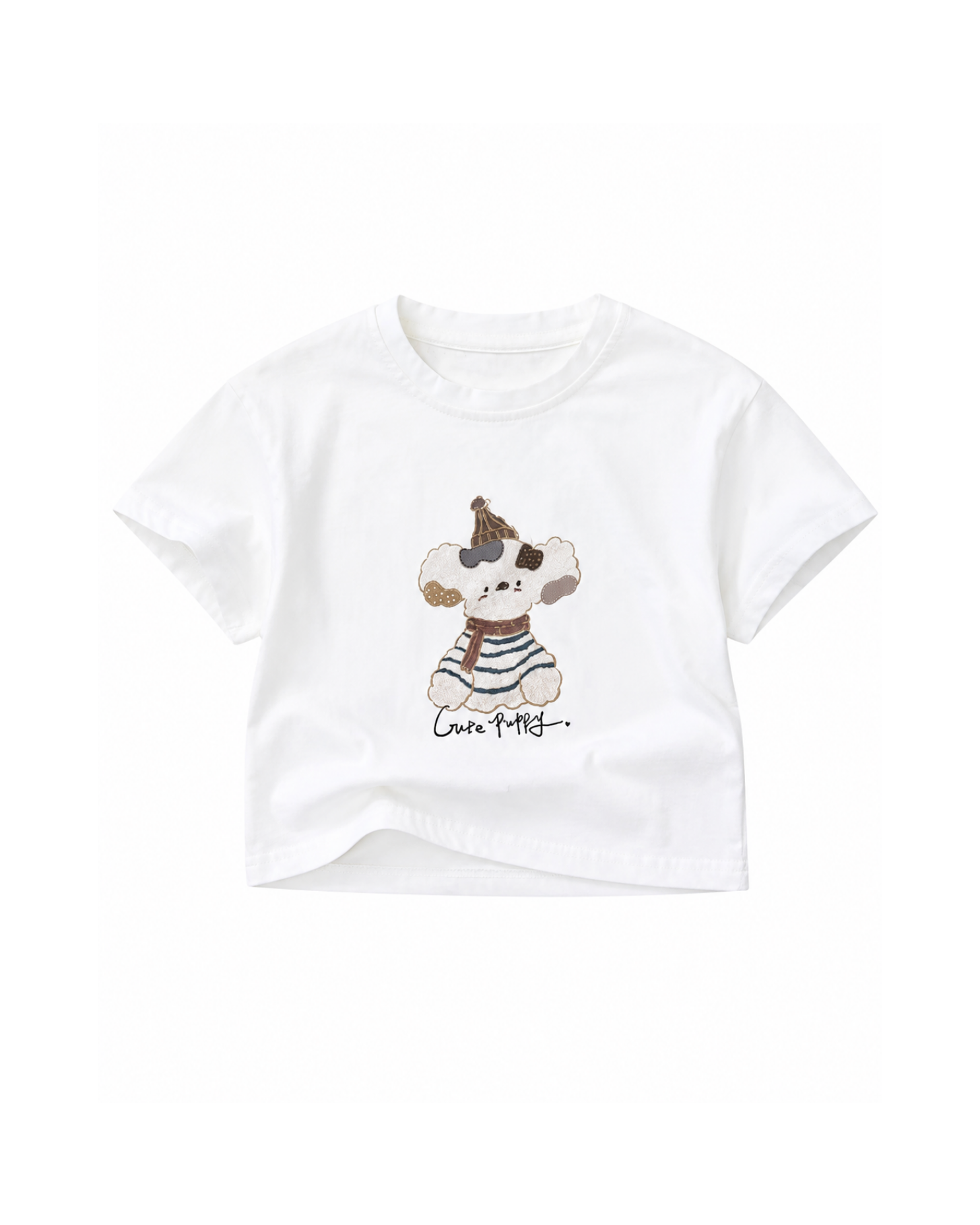 Kids Cute Puppy Graphic Boys T-Shirt