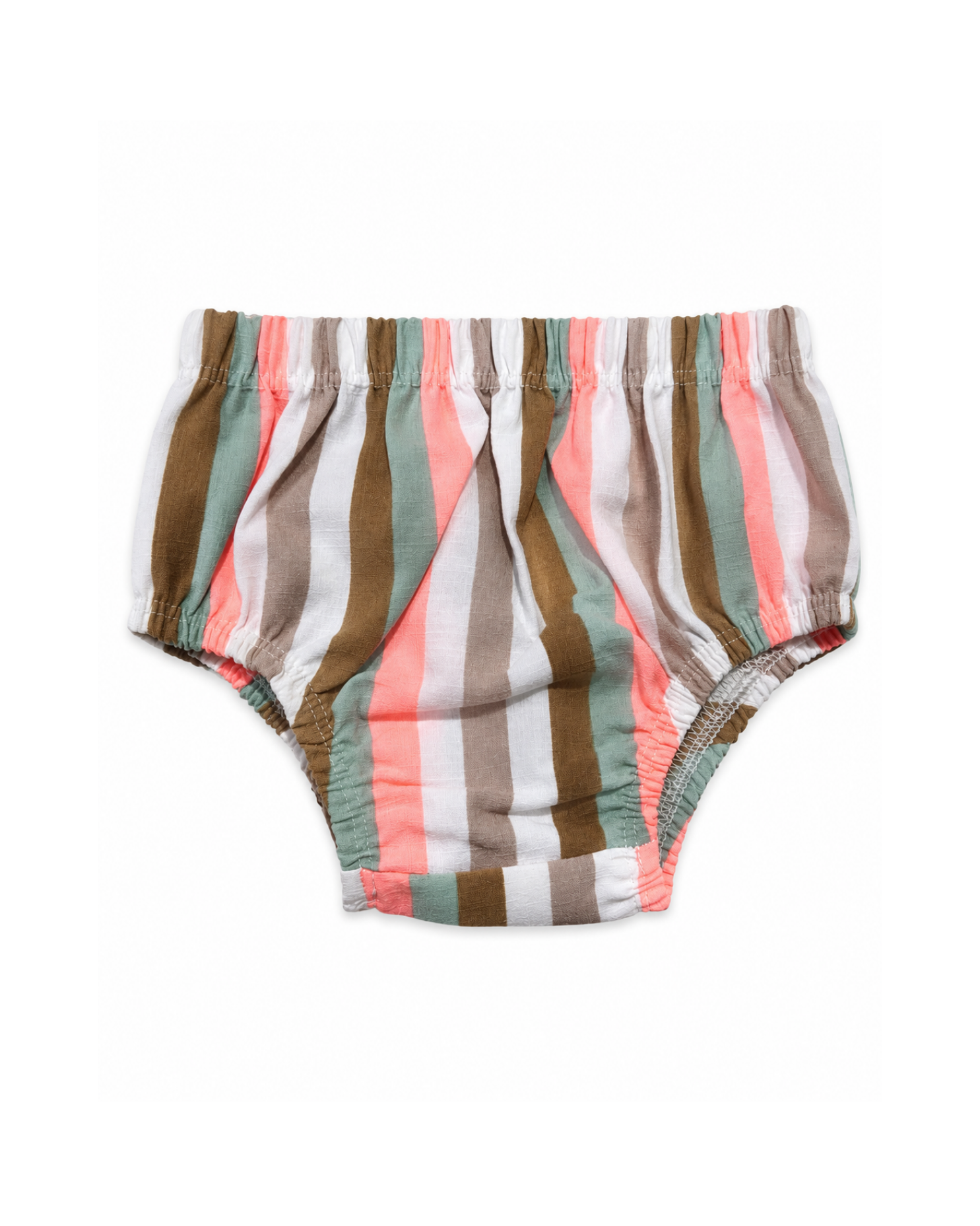 Baby Girls’ Striped Ruffle Dress Set