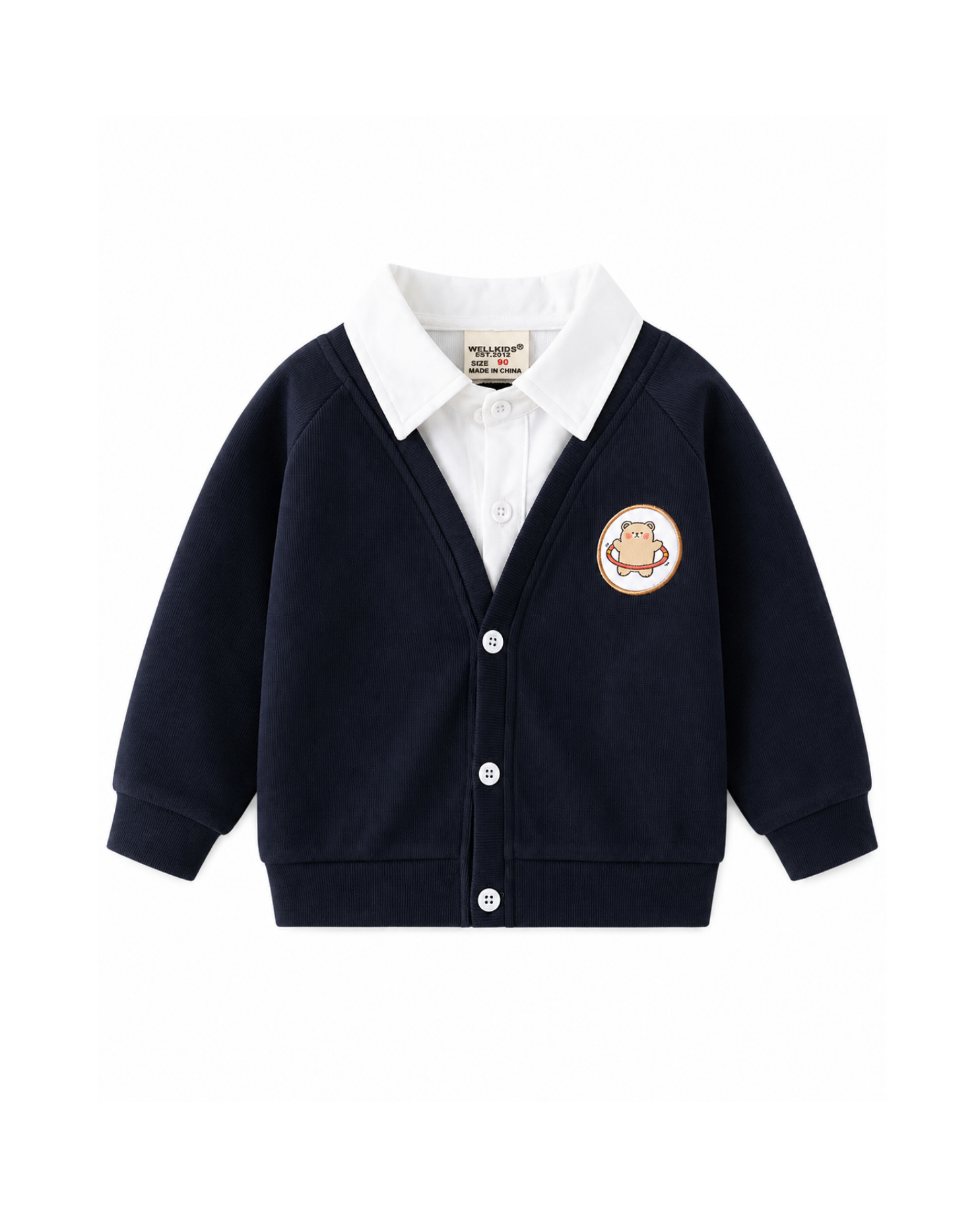 Smart Shirt & Bear Cardigan Boy's T-shirt