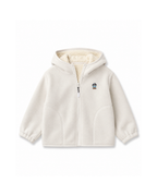 Sherpa-Lined Hooded Fleece Boy's Jacket