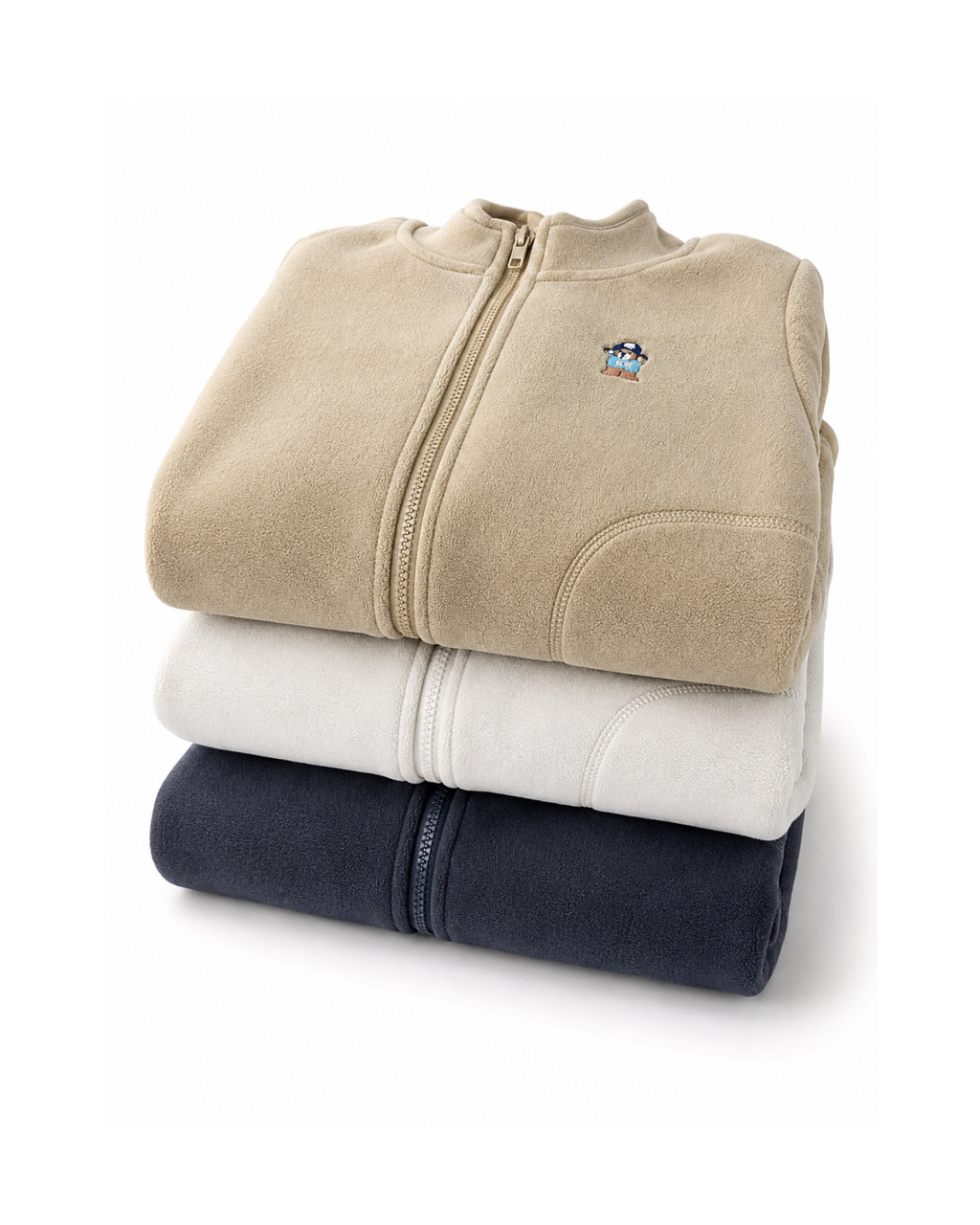 Sherpa-Lined Hooded Fleece Boy's Jacket