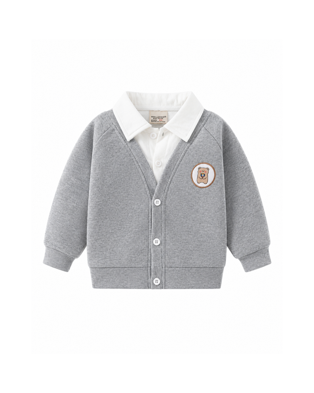 Smart Shirt & Bear Cardigan Boy's T-shirt