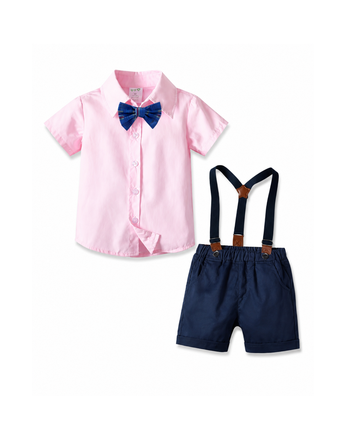 Little Gentleman Suspender Boy's Set