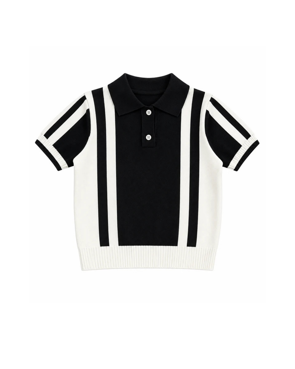 Knit Polo & Casual Pants Boy's Set