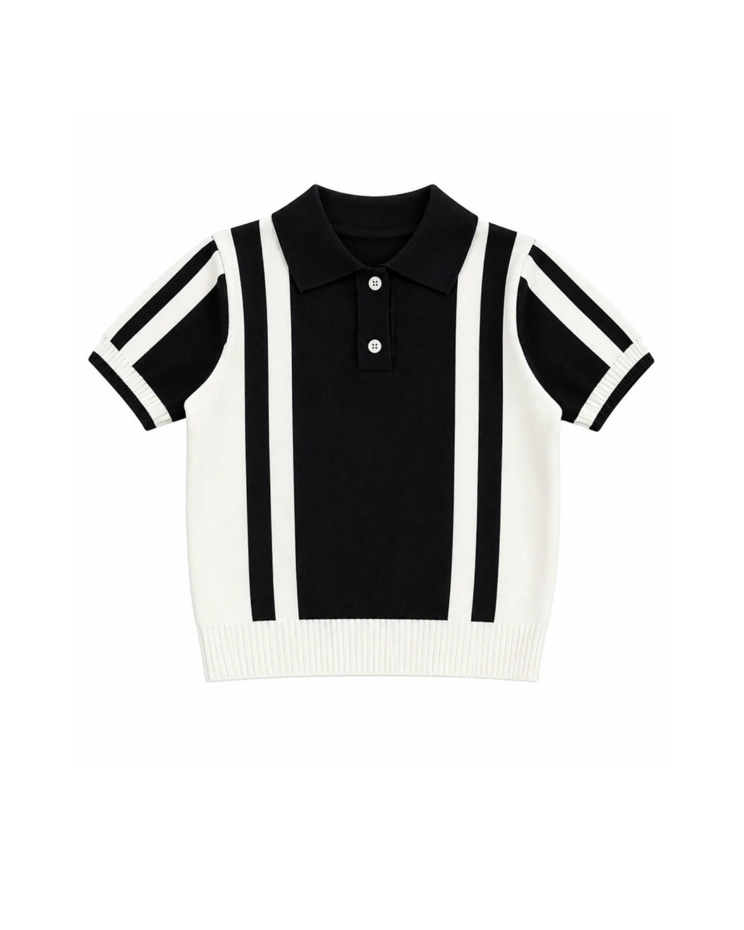 Knit Polo & Casual Pants Boy's Set