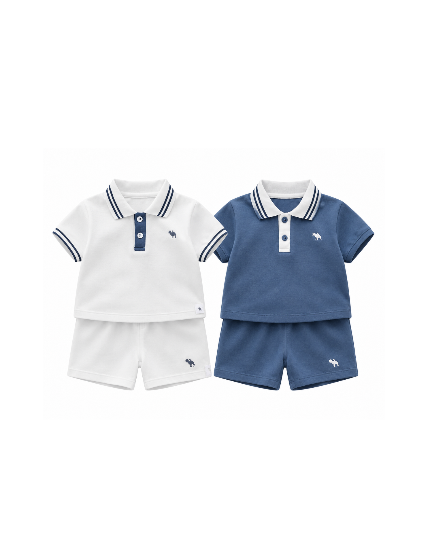 Premium Summer Polo & Shorts Sport Boy's Set