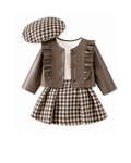 Houndstooth 4 pieces , Girl's Set