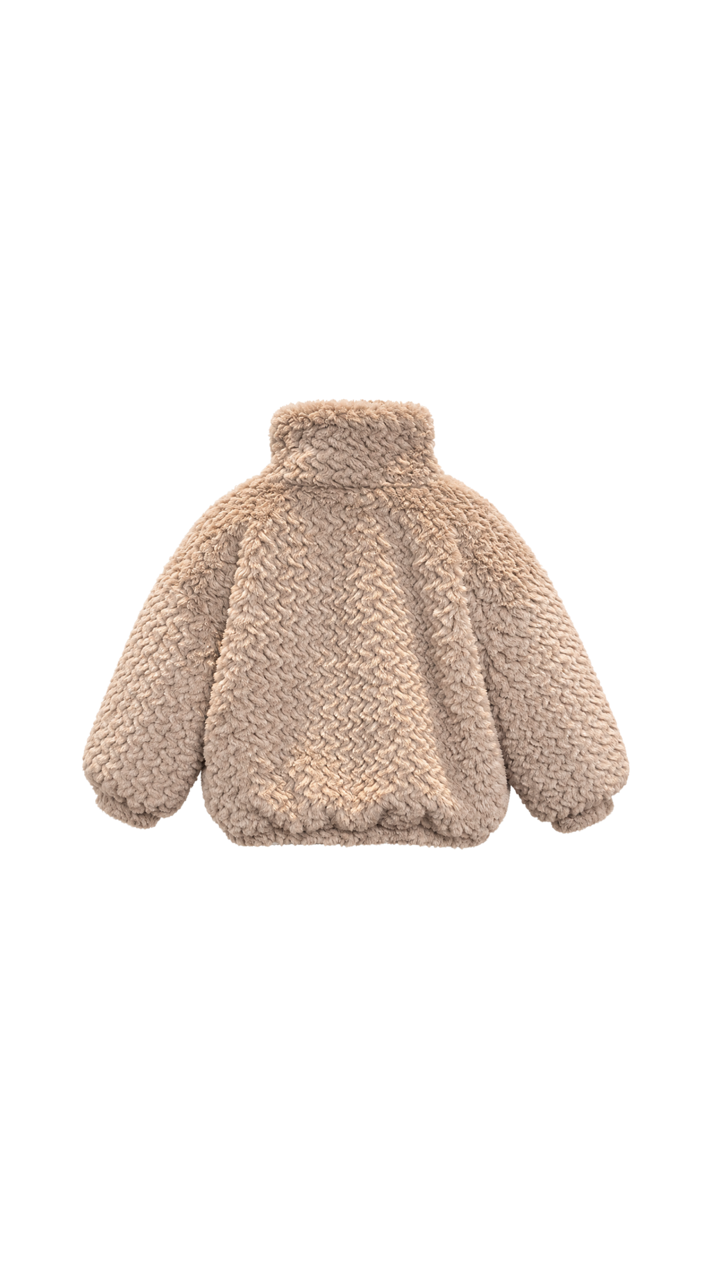 Smiley Teddy Fleece Zip Boy's Jacket