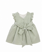 Striped Ruffle Princess Dress