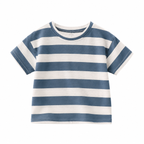 Classic Striped Cotton Short-Sleeve T-Shirt