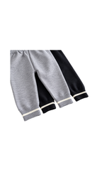 Cute Puppies Knit Sweater & Jogger Set with Beanie