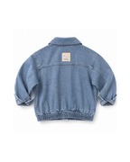 Casual Zip-Up Denim Boy's Jacket