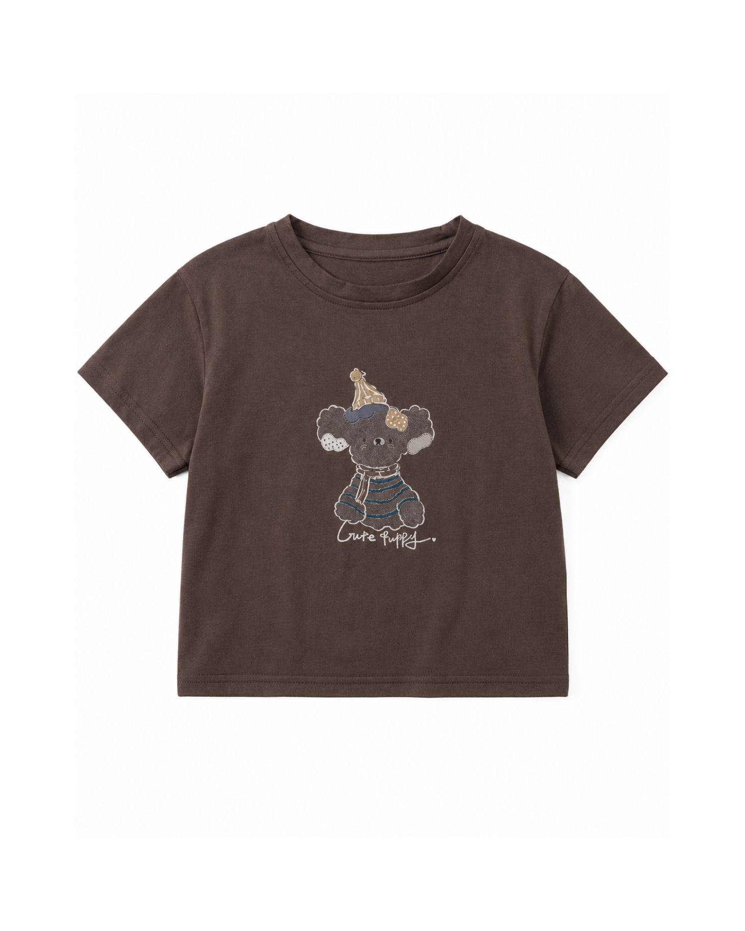 Kids Cute Puppy Graphic Boys T-Shirt