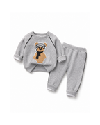 Teddy Bear Textured Track Pyjamas