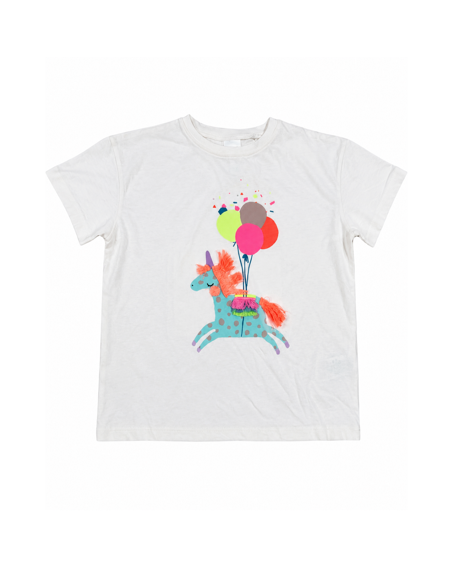 Balloon Pony Graphic Girls T-Shirt