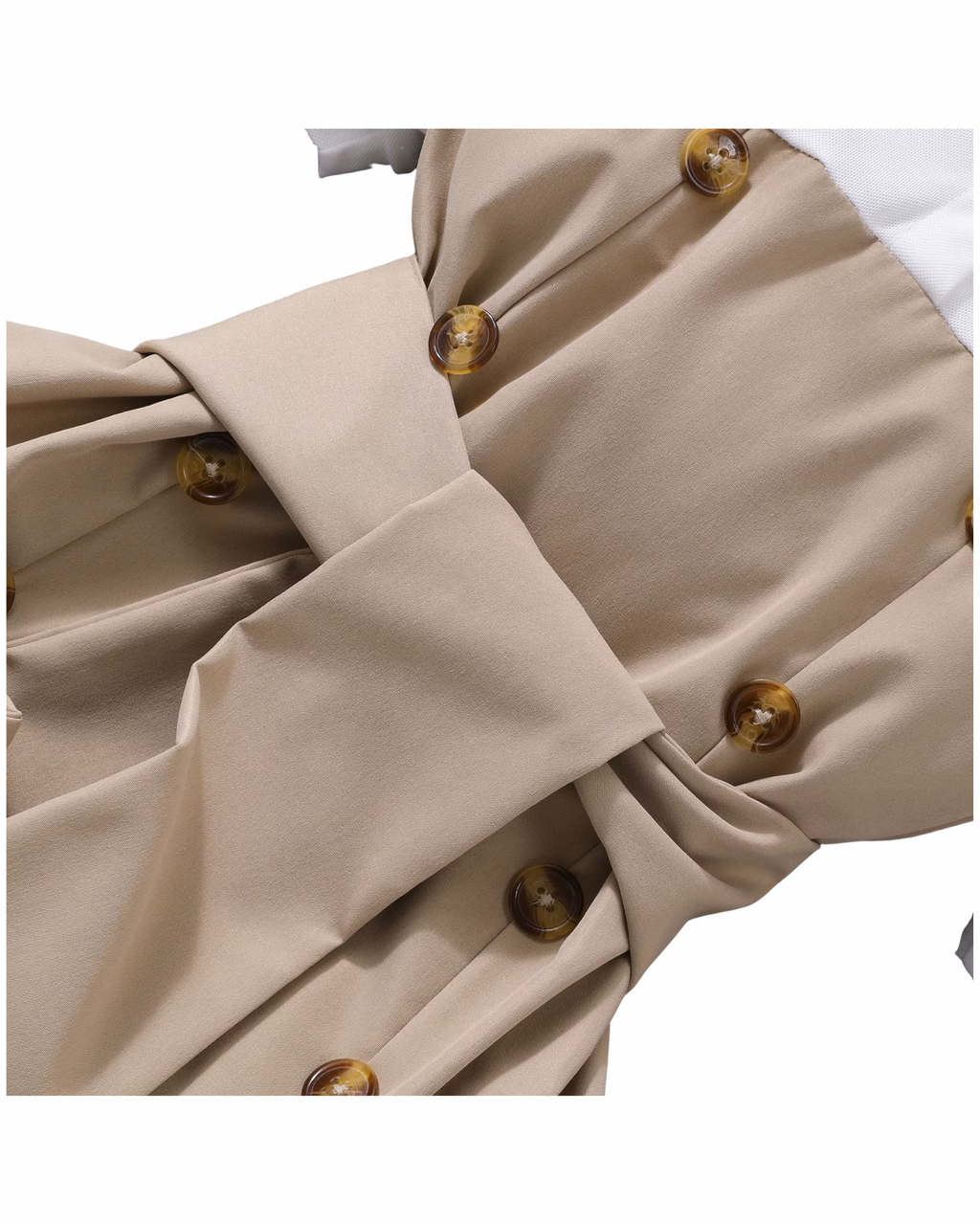 Chic Puff-Sleeve Top & Flared Trousers Girl's Set