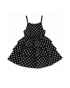 Polka Dot Tiered Maxi Dress