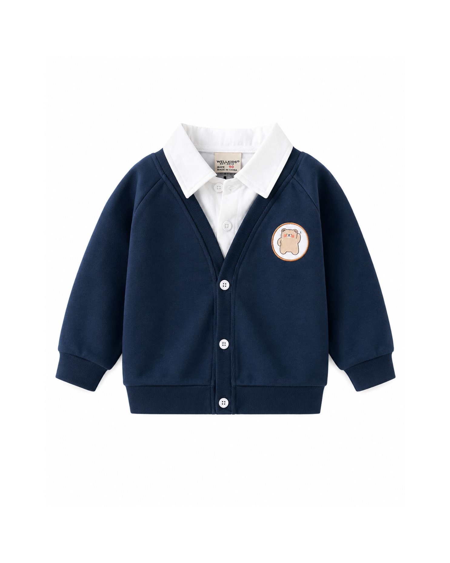 Smart Shirt & Bear Cardigan Boy's T-shirt