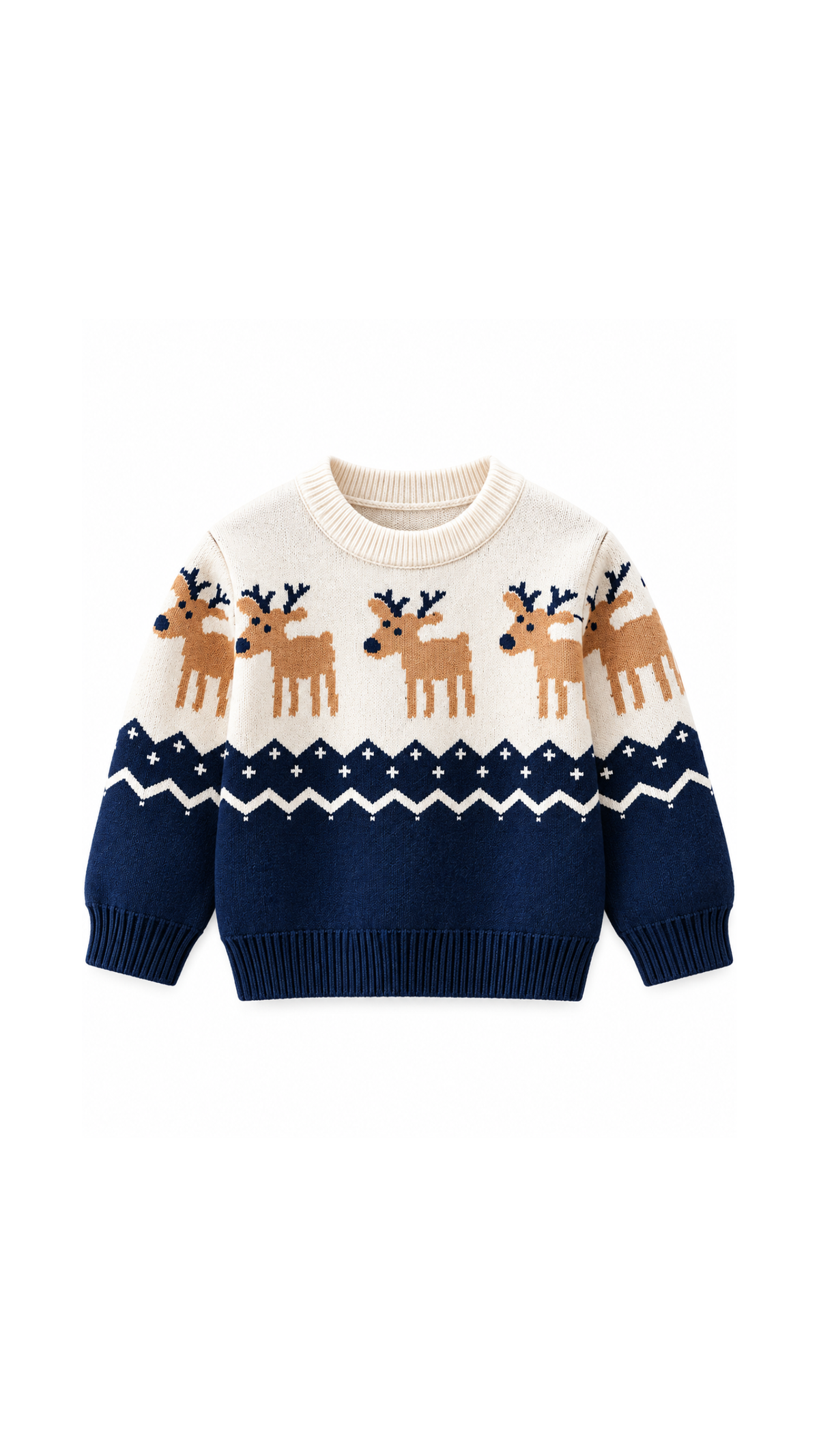 Festive Reindeer Knit Sweater unisex