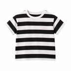 Classic Striped Cotton Short-Sleeve T-Shirt