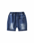 Boys Distressed Casual Denim Short Pants