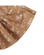 Toddler Girls' Floral Tie-Strap Smocked Tiered Dress