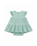 Baby Girls’ Daisy Ruffle Dress Bodysuit