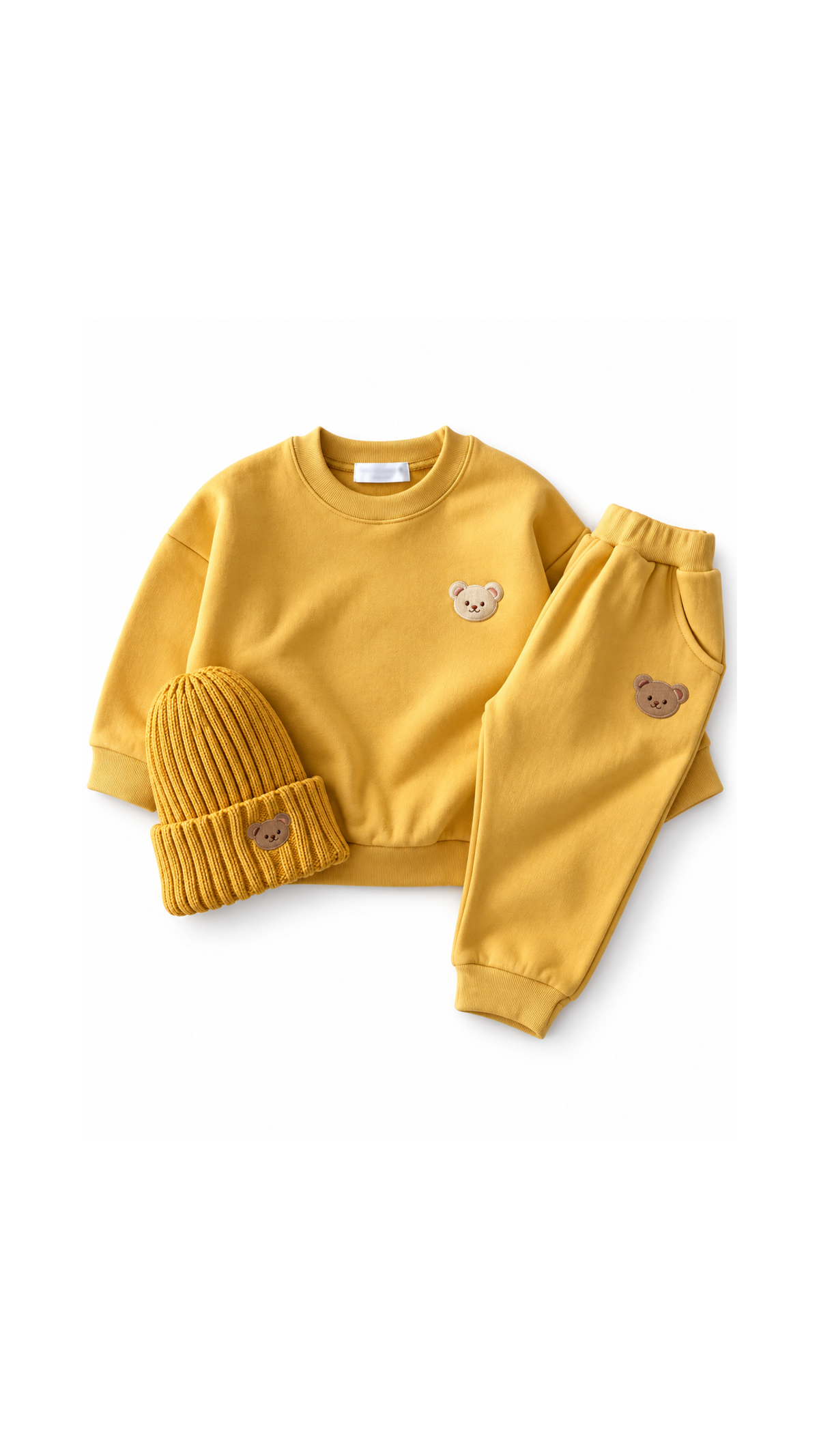Teddy Bear Sweatshirt & Jogger Girl's Pyjamas