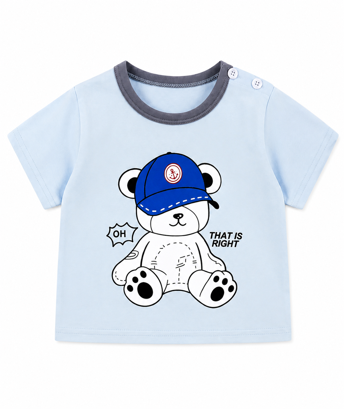 Playful Bear Graphic Boy's Pyjamas