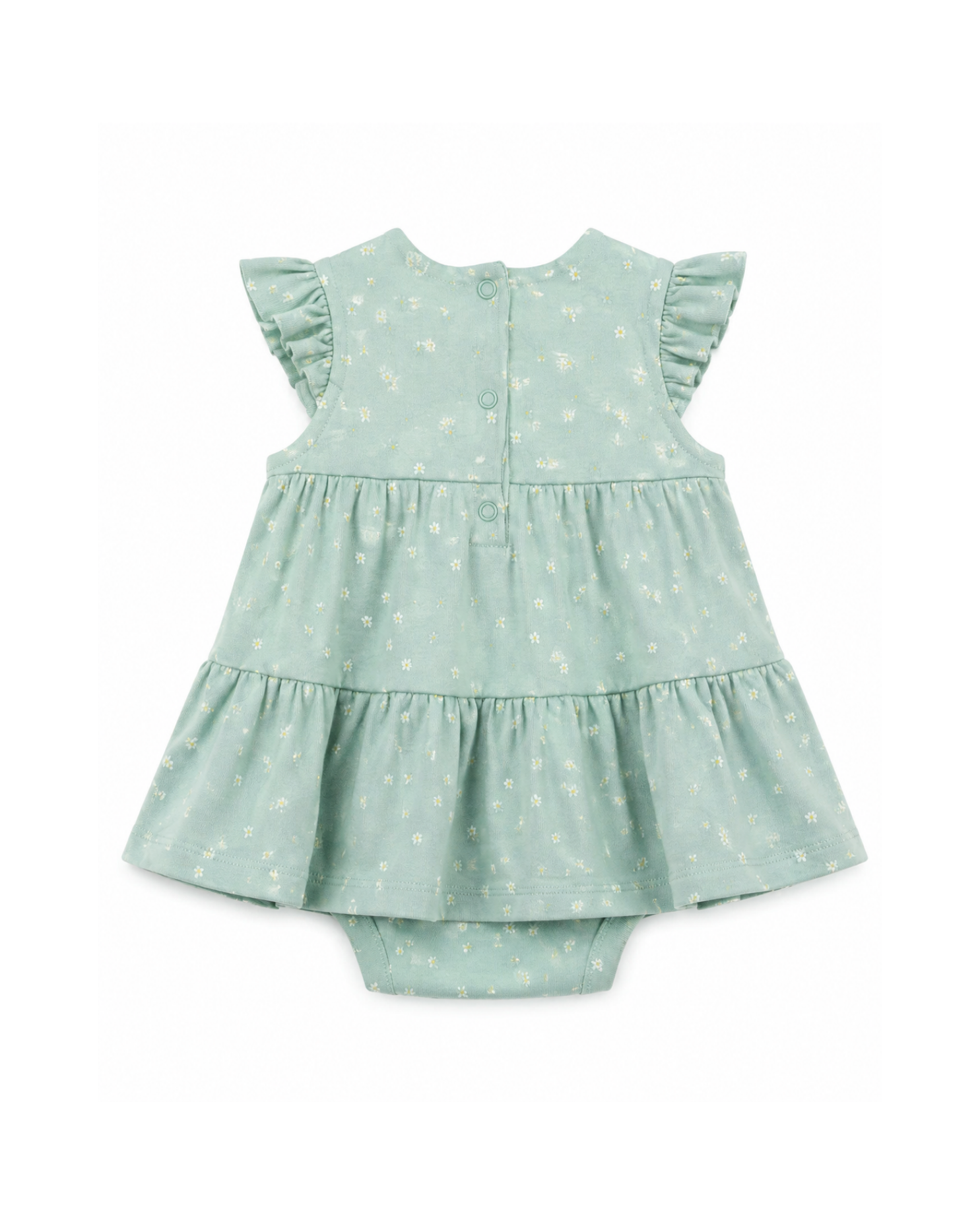 Baby Girls’ Daisy Ruffle Dress Bodysuit