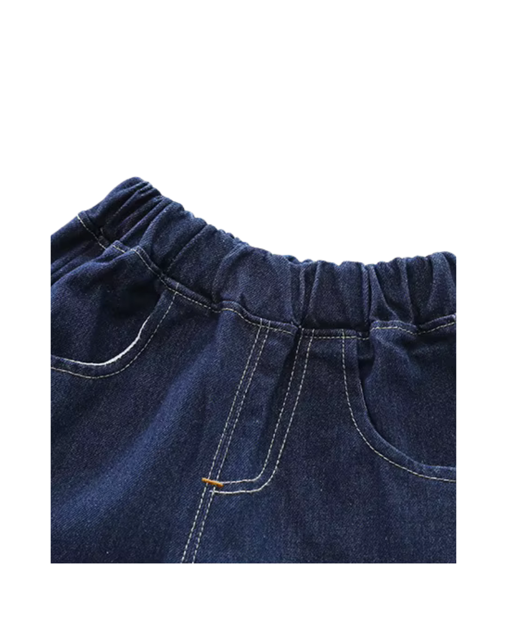 Striped Denim Boy's Set Outfit
