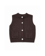 Knitted Vest, Sweatshirt & Trousers Three-Piece Boy's Set