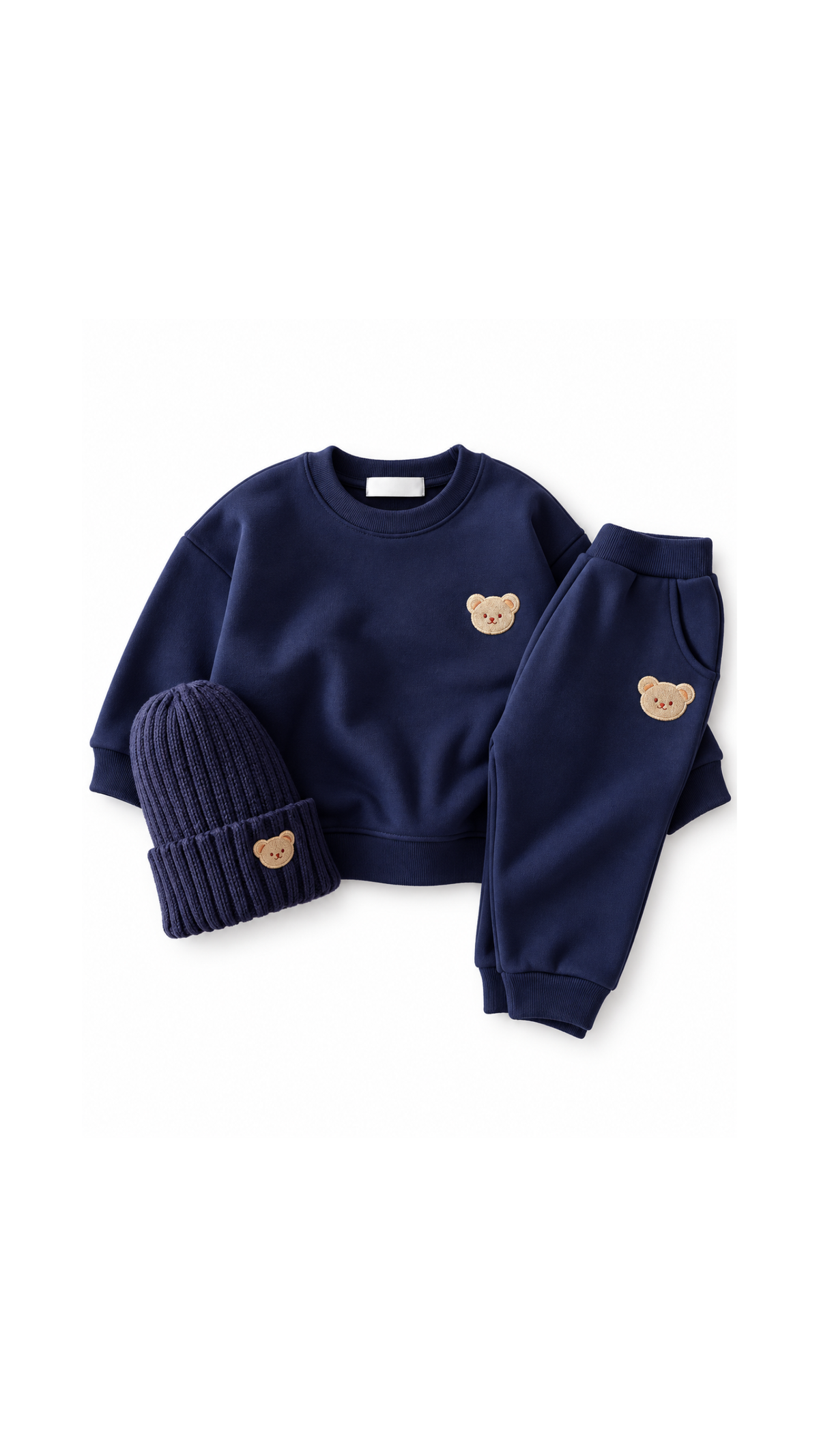 Teddy Bear Sweatshirt & Jogger Girl's Pyjamas