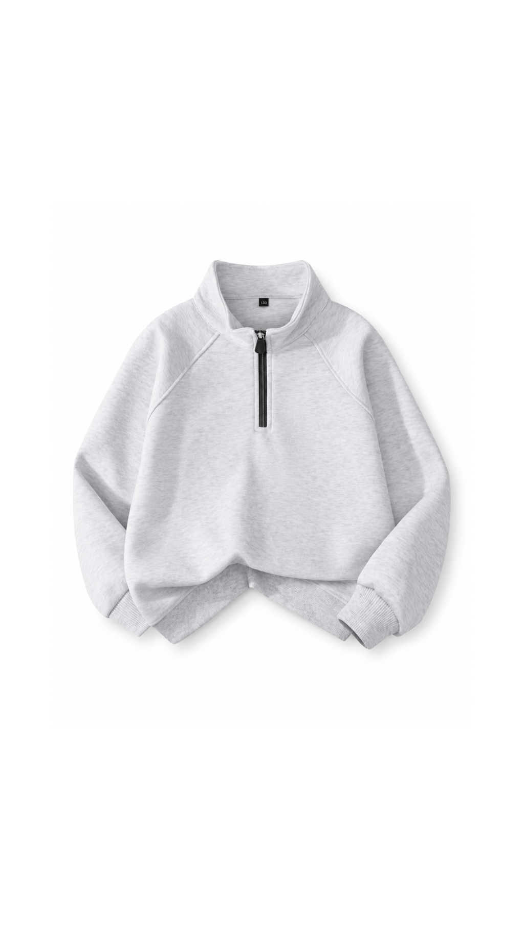 Minimalist Quarter-Zip  Boy's shirt
