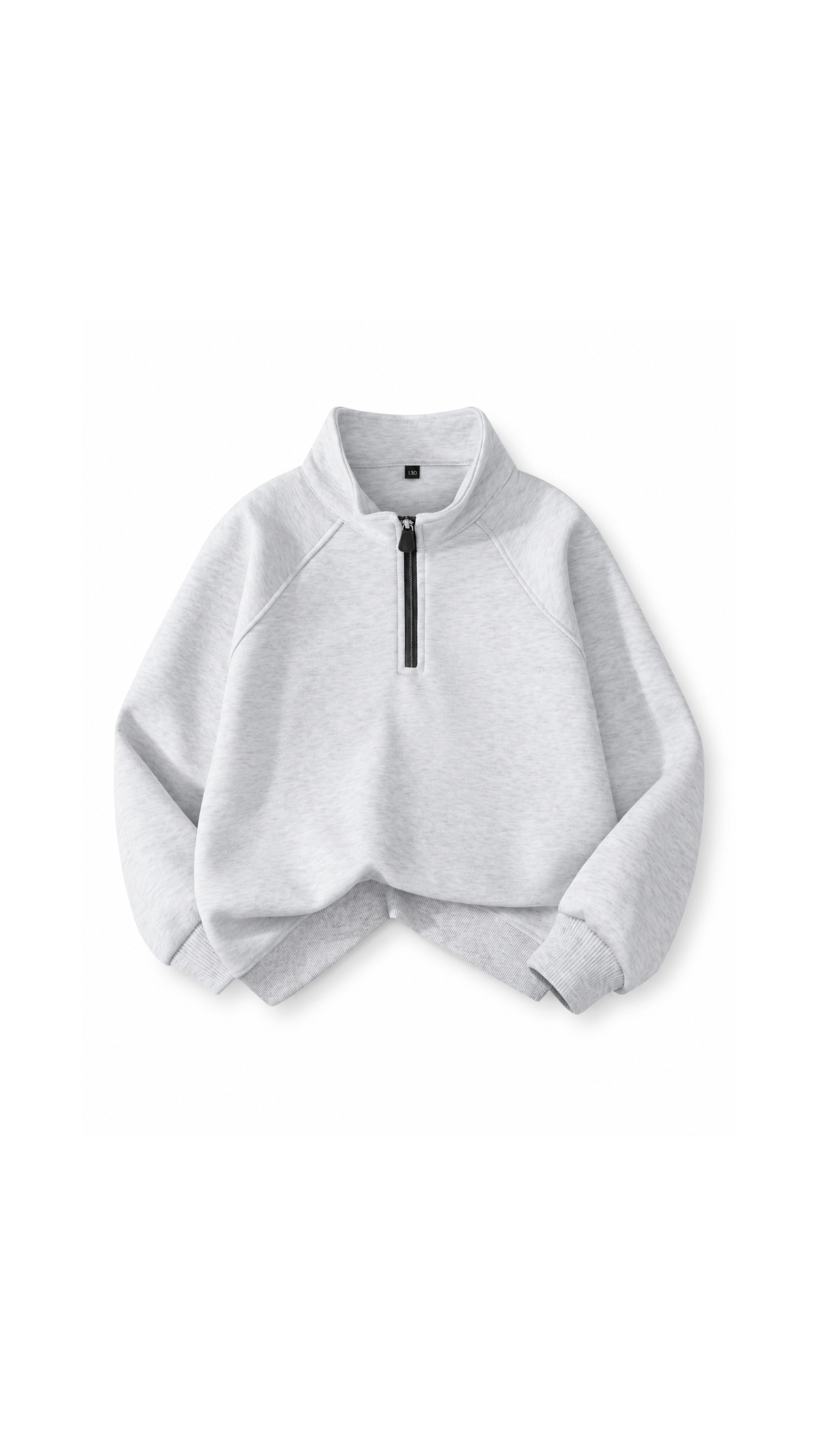 Minimalist Quarter-Zip  Boy's shirt